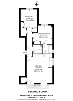 Floorplan area for info only, not for £/sq. ft valuation