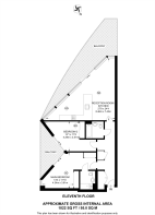 Floorplan area for info only, not for £/sq. ft valuation