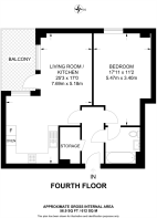 Floorplan area for info only, not for £/sq. ft valuation