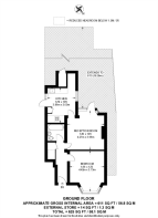 Floorplan area for info only, not for £/sq. ft valuation