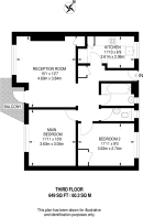 Floorplan area for info only, not for £/sq. ft valuation