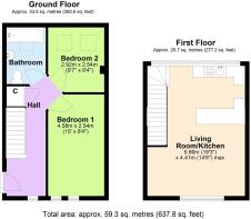 5 Queens Mews, Richmond - all floors.JPG