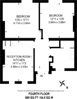 Floorplan area for info only, not for £/sq. ft valuation