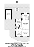 Floorplan area for info only, not for £/sq. ft valuation