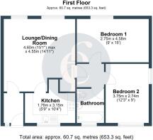 18 Drayton Close, Stratford Upon Avon - all floors