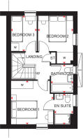 The Moresby first floor floorplan