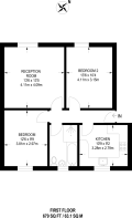 Floorplan area for info only, not for £/sq. ft valuation