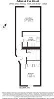 The floor plan fo...