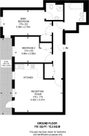 Floorplan area for info only, not for £/sq. ft valuation