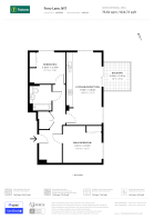 Floorplan area for info only, not for £/sq. ft valuation