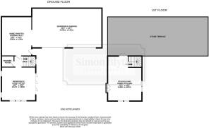 Annexe and garage