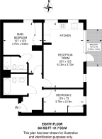 Floorplan area for info only, not for £/sq. ft valuation