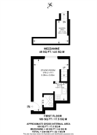 Floorplan area for info only, not for £/sq. ft valuation