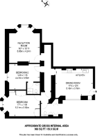 Floorplan area for info only, not for £/sq. ft valuation
