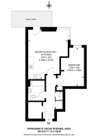 Floorplan area for info only, not for £/sq. ft valuation