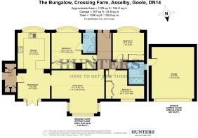 The Bungalow, Crossing Farm, Asselby, Goole, DN14