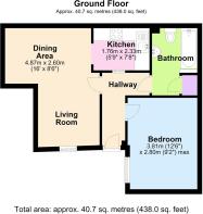 Flat 8, Little Hereford Street, Bromyard - all flo