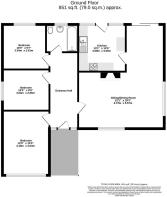 Floor plan - 45 Lamplugh Crescent Bishopthorpe Yor