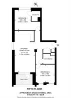 Floorplan area for info only, not for £/sq. ft valuation