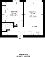 Floorplan area for info only, not for £/sq. ft valuation