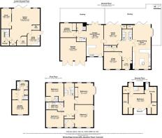Windy Ridge, Bouldnor Road, Yarmouth - all floors.