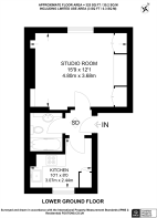 Floorplan area for info only, not for £/sq. ft valuation
