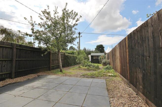 Rear garden