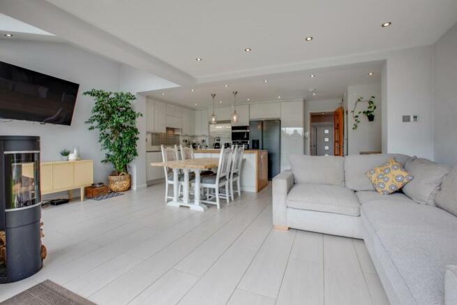Kitchen / Living / Dining Area