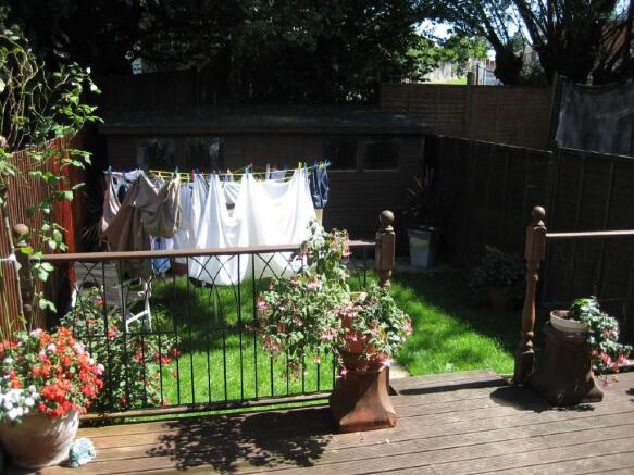 Rear garden