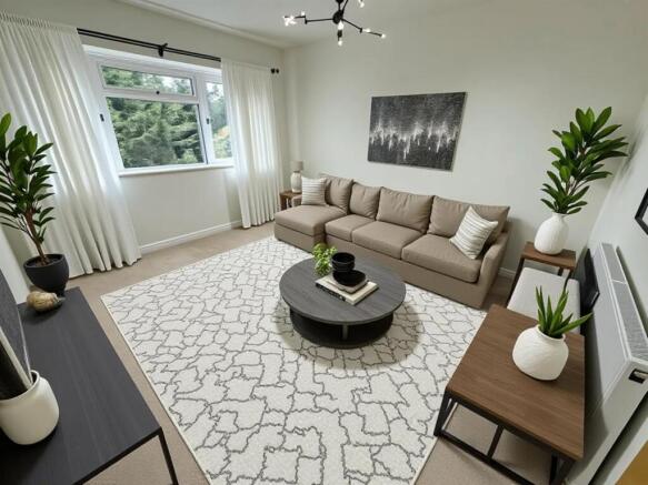 Living Room (Digitally Dressed)