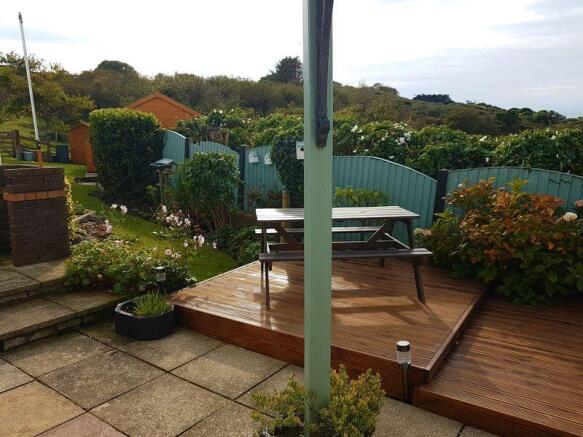 rear patio/dec...