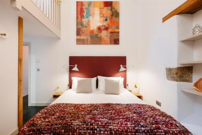 Mill-Barn master bed