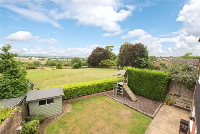 Rear Garden and View