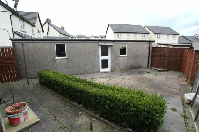 Rear Garden & Garage
