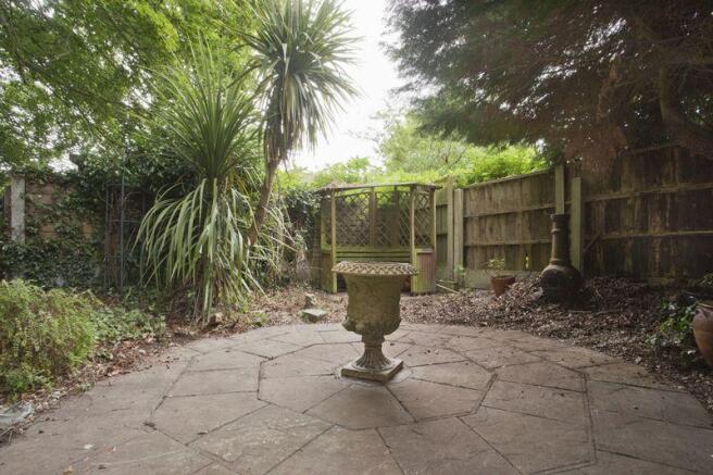 Rear garden