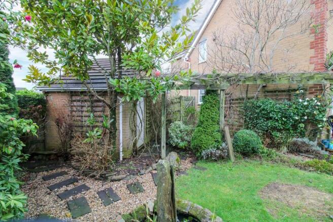 Rear garden