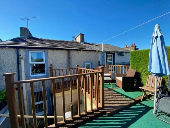 Raised Decked Area