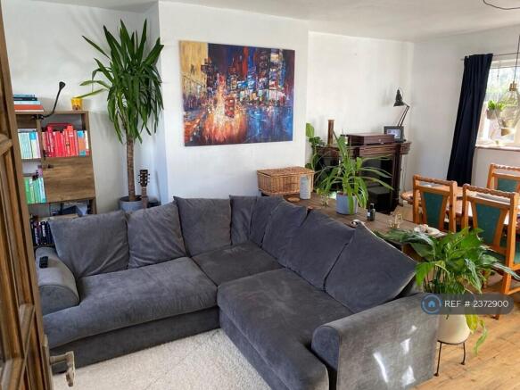 Living Room With Dining Table 