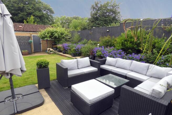 Rear garden