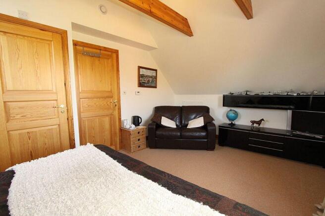 Bedroom 2 with en-suite WC and hand basin