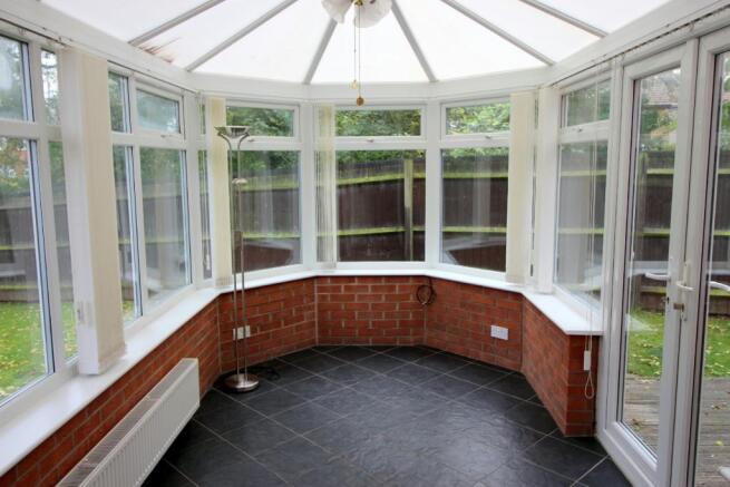 Double glazed conservatory