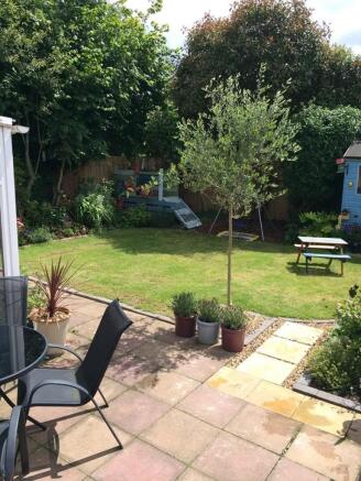 Rear garden