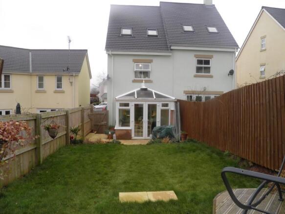 Rear of Property