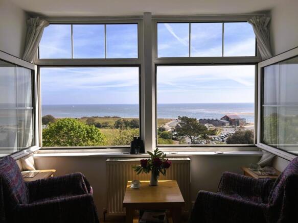 View from Kitchen Diner