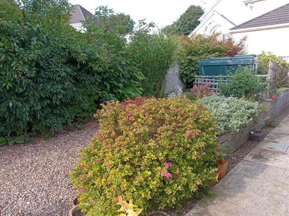 Rear Gardens & Oil Tank