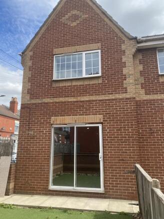Rear of house