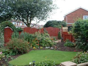 Rear garden