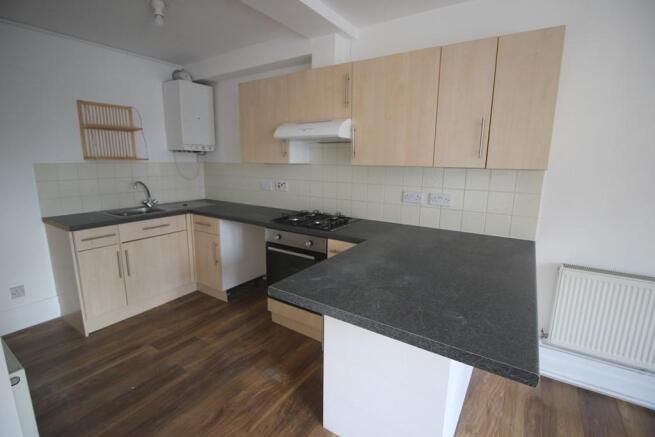 Open plan kitchen