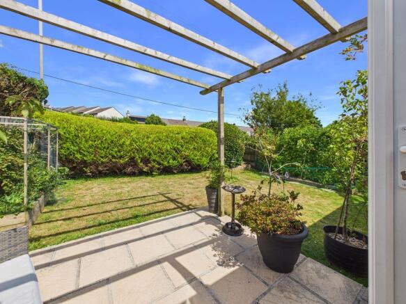 patio and garden