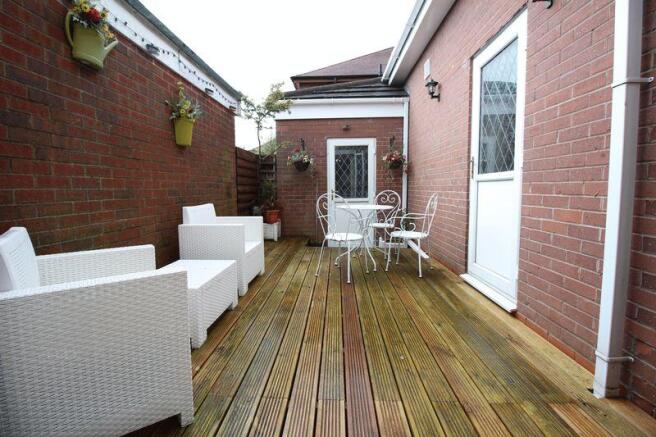 Rear Patio
